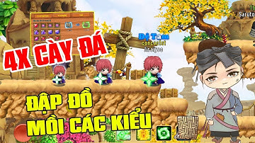 Làng Lá Phiêu Lưu Ký I 1 Tuần UP Đá Của Dân Cày 4X....Đập Đồ +14 Và Cái Kết