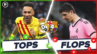 Aubameyang et le Barça humilient le Real Madrid | Tops et flops