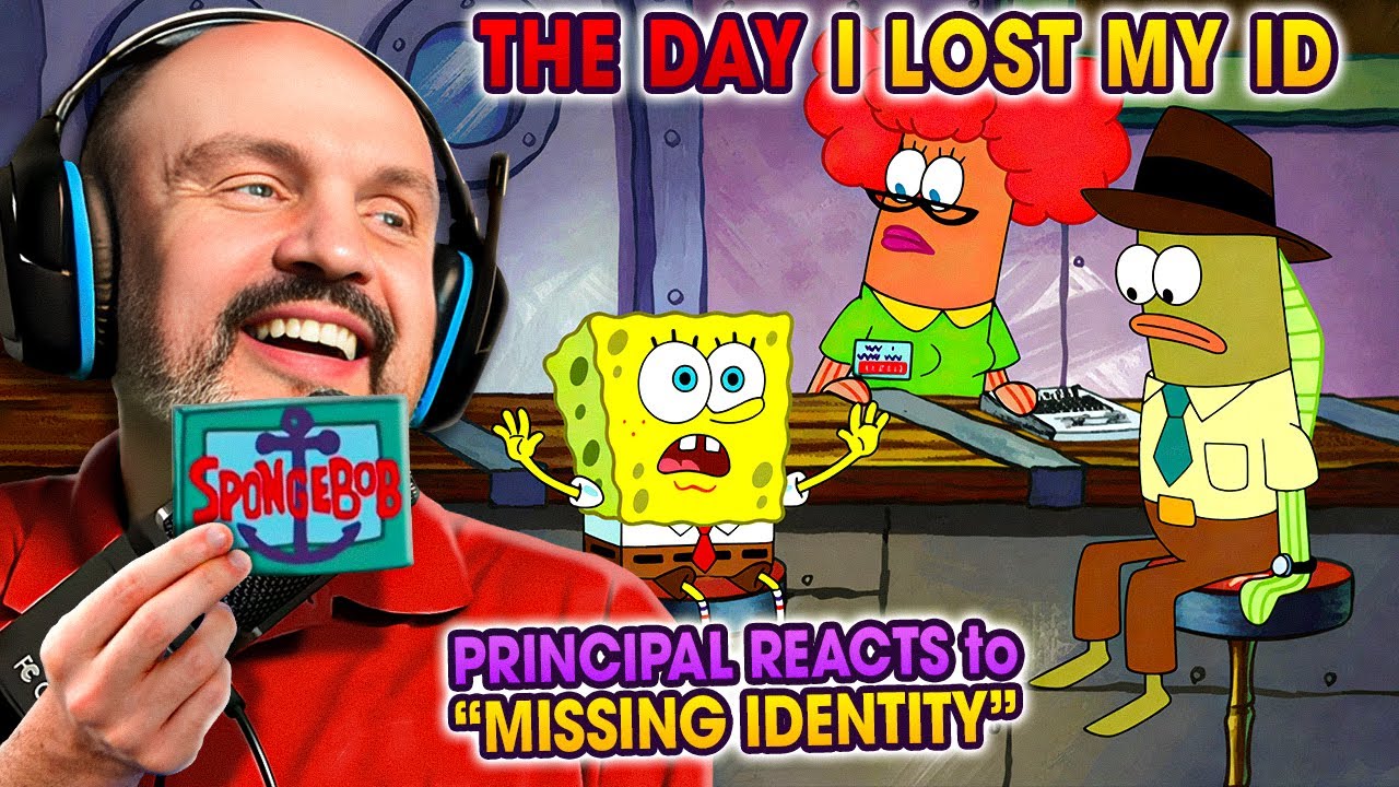 School Principal Reacts - SpongeBob SquarePants S3E18 "Missing Identity" Reaction Video #spongebob