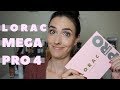 LORAC MEGA PRO 4 | Swatches + Two Eye Looks