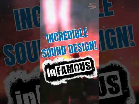 The EXCELLENT Sound Design of INFAMOUS! #ps3 #ps3games