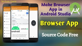 How to Create Web Browser app in Android studio