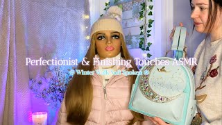 ASMR Perfectionist Dressing You For A Winter Walk ❄️ Hair Brushing, Jewellery, Winter Outfit, Bag