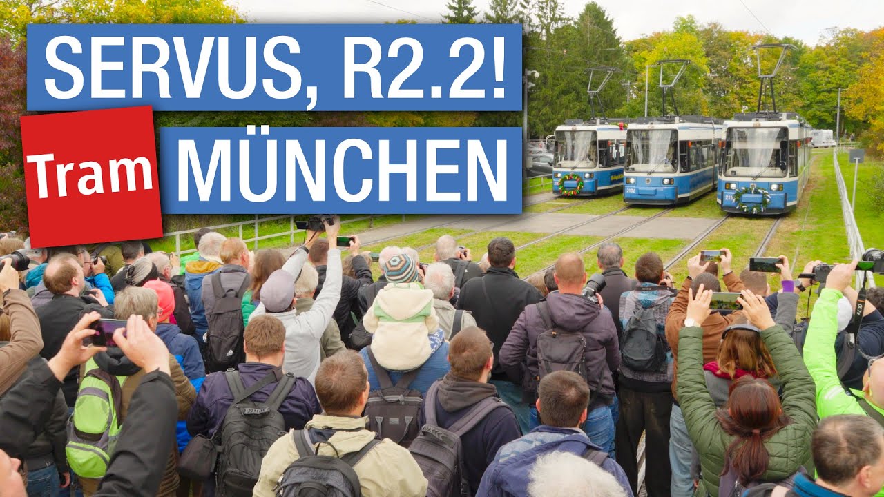 Bewegender Abschied: Münchens letzte weißblaue Tram sagt Servus [Doku 4K]