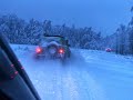 Джиперский Старый Новый год. Белая мгла поглощает внедорожники.