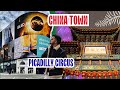 Exploring Chinatown London 🇨🇳 Walking Tour | Iconic Gate, Street Performers &amp; Piccadilly Circus