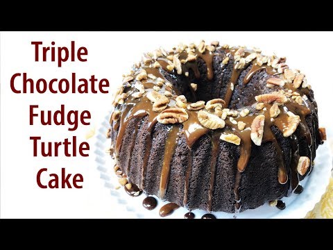 triple-chocolate-fudge-turtle-cake