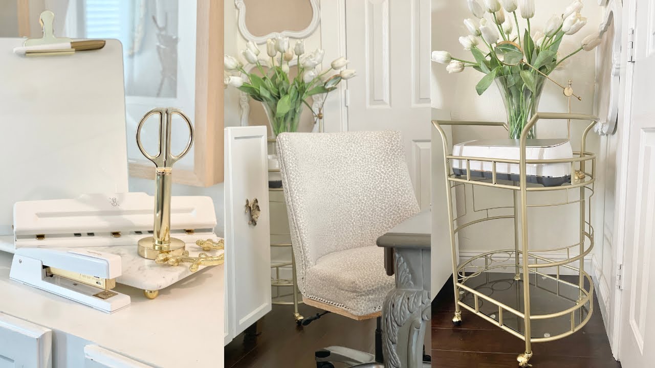 HOME OFFICE UPDATES DECORATING IDEAS 2023 - YouTube