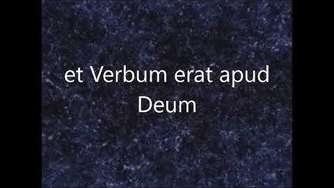 CC Week 13 14 Cycle 3, Latin, John 1