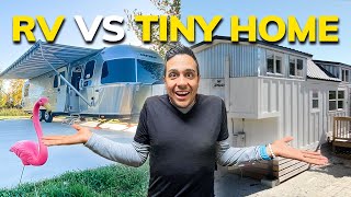 TINY HOME VS RV | Which would you choose? #TinyHouse