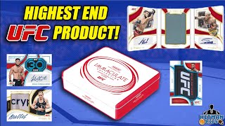 HIGHEST END UFC PRODUCT! 2023 UFC Immaculate Hobby Box - $500+ for 6 Cards!