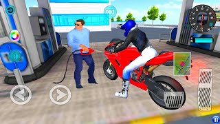 3D Driving Class Update Bike Racing - Gas Station Funny Bike Games screenshot 5