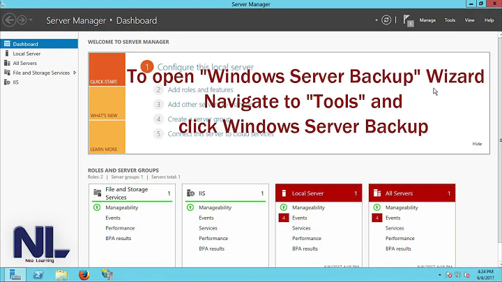 How to take Full Server Backup of Windows Server 2012 R2