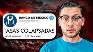 URGENTE: Banco de México BAJA las tasas, ¿cómo afecta a tus inversiones?