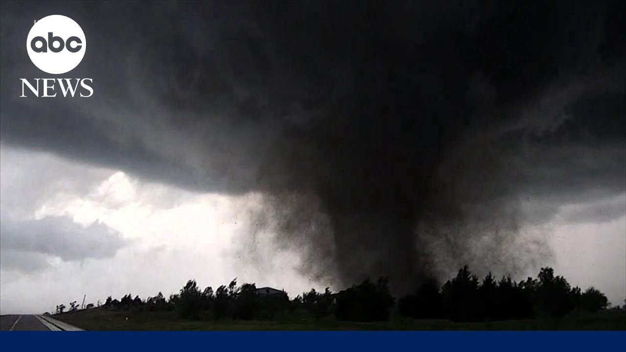 Tornado rips through northwest Oklahoma amid severe storms across Plains