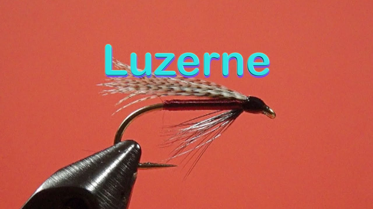 Traditional Wet Fly Trout Patterns: the Luzerne - YouTube