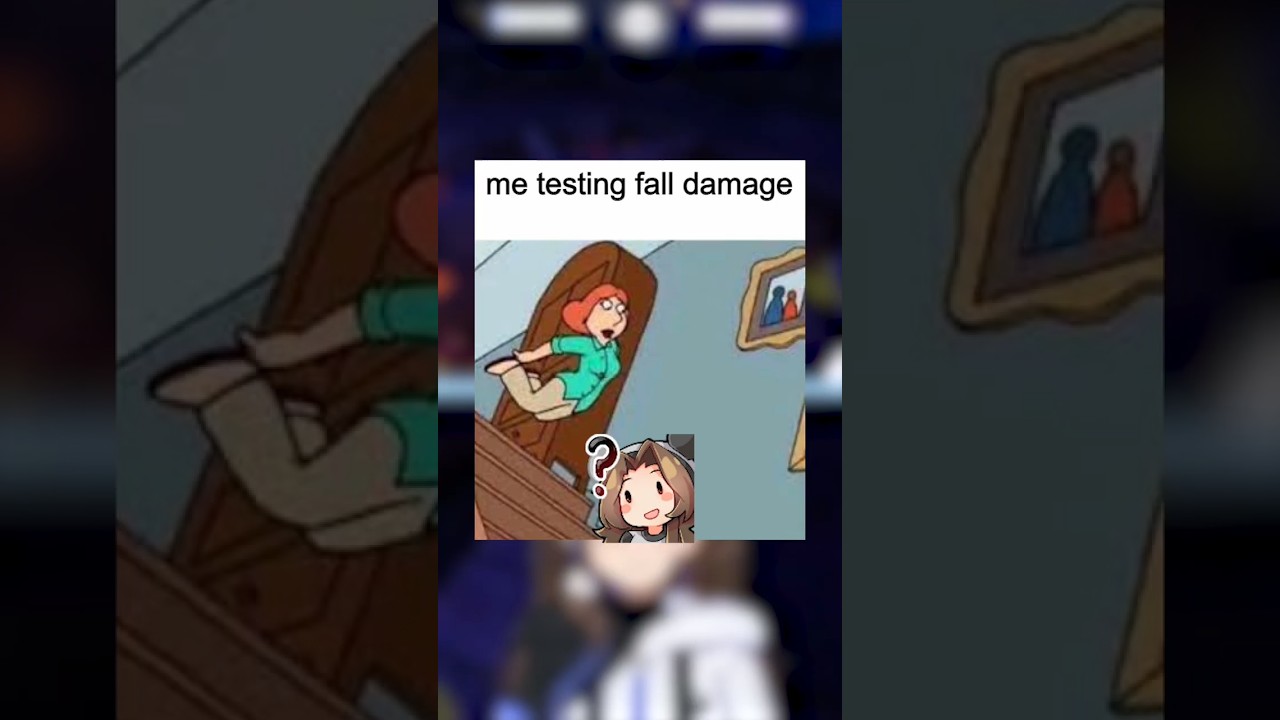 Is There Fall Damage? #chillypanda #animegirl  #vtuber  #nopixel  #indiegames  #yapyap