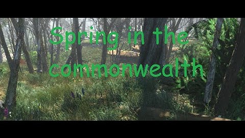 Spring In The Commonwealth - A Grass mod.