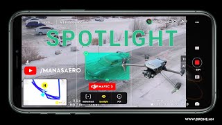 DJI Mavic 3 Spotlight mode MGL