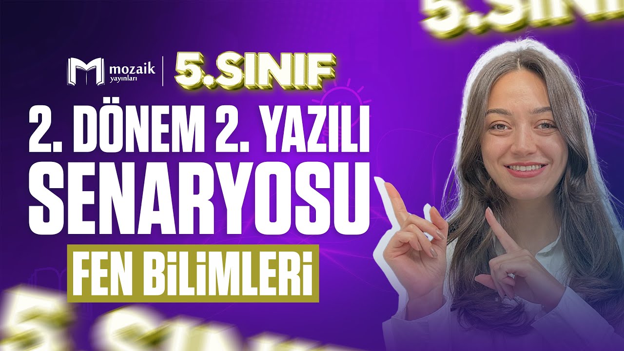 5. Sınıf Fen Bilimleri 2. Dönem 2. Yazılı Provası 