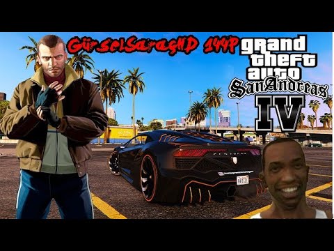 GTA SA : GTA 4 GRAFİK MODU - DÜŞÜK SİSTEMLER İÇİN - GTA IV GRAPHİCS MOD