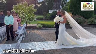 Wedding Ceremony at The Aqua Turf Club  RICO Events