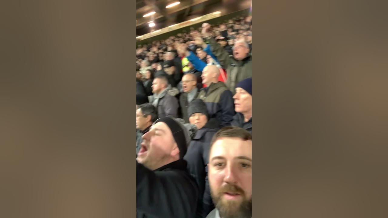 Cantona chant against Norwich City 11/12/21