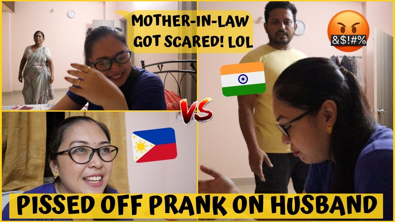 I PRANKED MY HUSBAND AND MOTHER-IN-LAW 😂 | Filipino Indian Family Vlog # 110 pranks to do on your mom