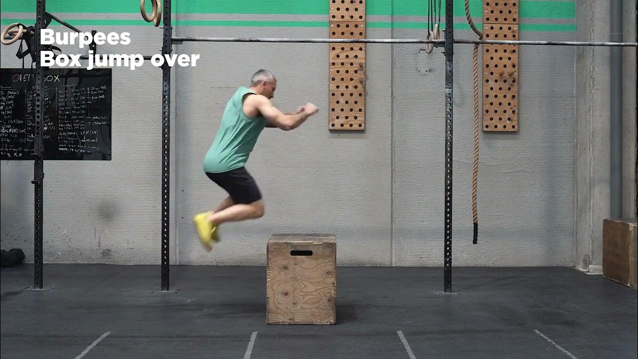 Burpees Box jump over YouTube