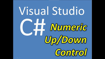 C# Numeric Up Down Control