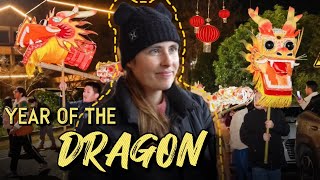 DRAGON LANTERN PARADE in rural China 🐲 你老家过春节这么热闹吗？