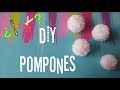 DIY pompones de estambre *SÚPER FÁCIL* -Andycookiesandcrafts-