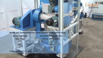 Insmart Systems Fully Automated Coal Sample Preparation Unit