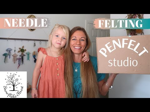 NEEDLE FELTING Unboxing