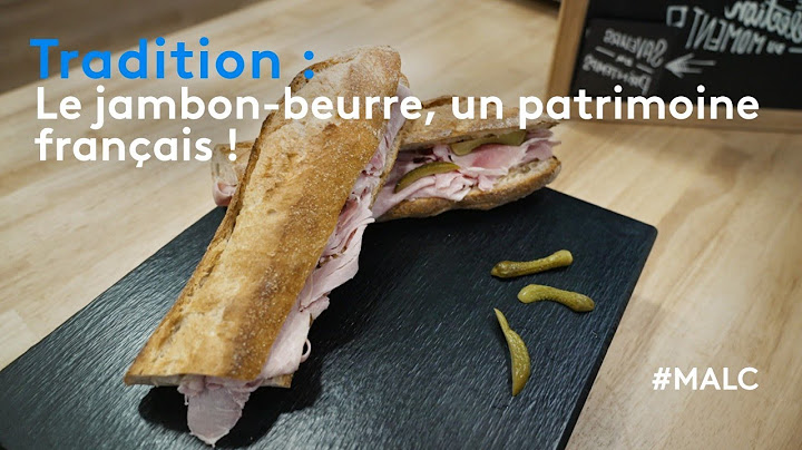 Tradition: ham and butter, a French heritage!