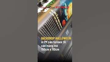In background Halloween, backdrop Halloween từ Formex - In Kỹ Thuật Số Since 2006