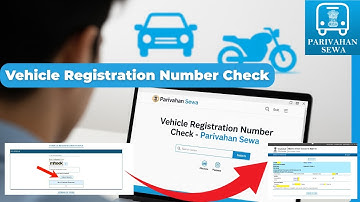 Vehicle Registration Number Check Online | License & RC Details | Parivahan Sewa 2025