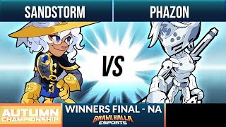 Sandstorm vs Phazon - Winners Final - Autumn Championship NA 1v1