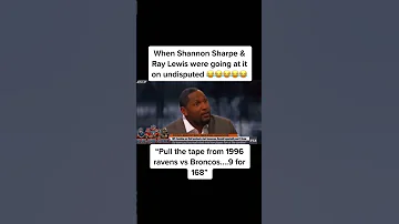A little lighter Shannon Sharpe clip. Pull the tape. #shorts