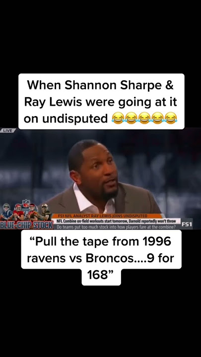 A little lighter Shannon Sharpe clip. Pull the tape. #shorts