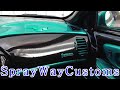 Fiberglass Dash and Rear Deck / Painting Interior Trim / 2000 Monte Carlo SS Candy Teal - Update 12