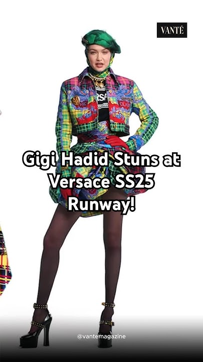 Versace Spring-Summer 2025: Gigi Hadid & Top Models Light Up the Runway - Light Up The Runway With My Personal Collection