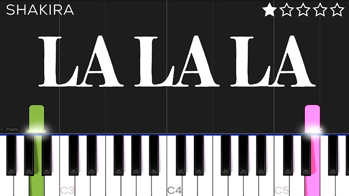 La La La Piano version - Piano performance video thumbnail