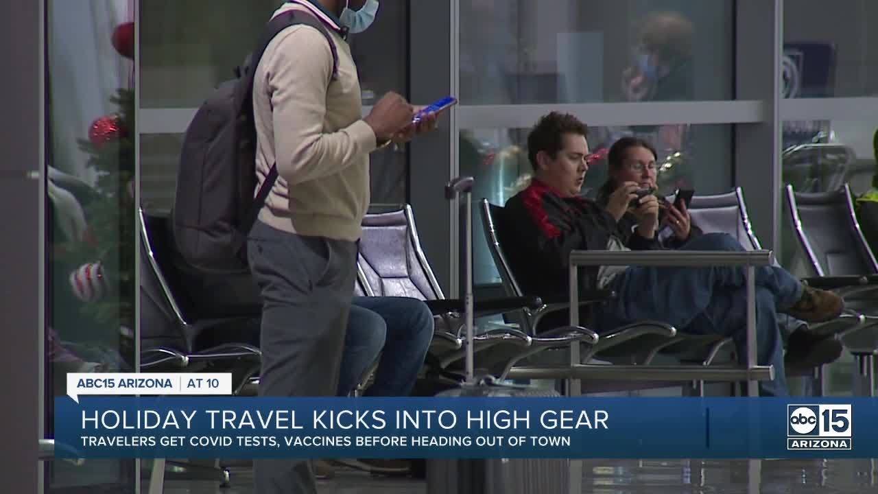 Holiday travel kicks into high gear - YouTube