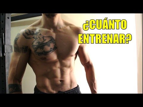 ¿Cuántas veces entrenar