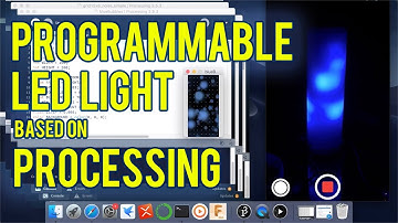 Programmable LED Light based on Processing