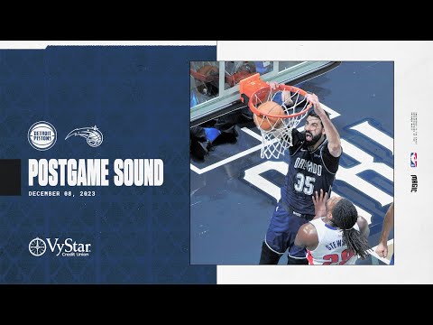 POSTGAME SOUND: PISTONS VS. MAGIC | COACH MOSE, FRANZ WAGNER & GOGA BITADZE