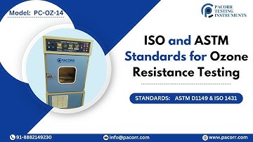 ISO and ASTM Standards for Ozone Resistance Testing: A Complete Guide#pacorr#ozonetestchamber#price