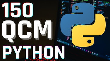 🐍 150 QCM Python – Test complet pour tous les niveaux 🚀
