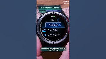 Tutorial - quatix 8: Pair Watch to Stereo#garmin #smartwatch #quatix8 #quickguide #wearabletech